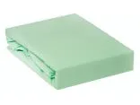 Prześcieradło Jersey z gumką seledyn  140x200     004